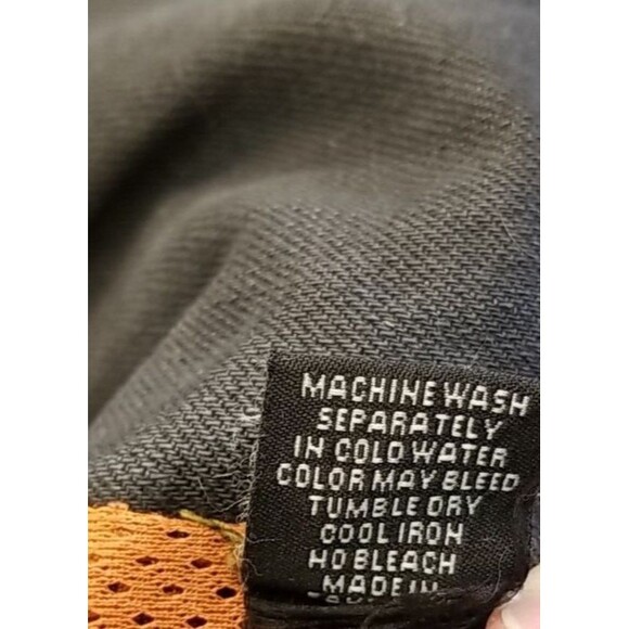 Skyline Wears Heavy Industrial Women's Denim Black Vest XL NWT               T35 - Picture 10 of 10